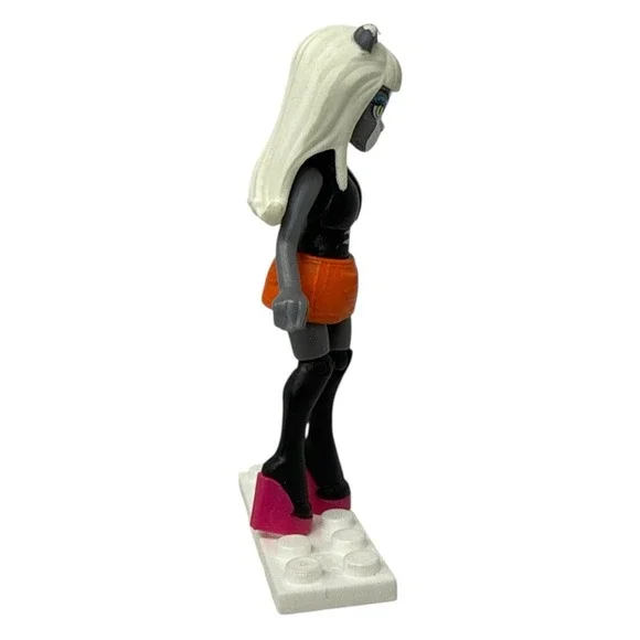 Monster High Mega Bloks Meowlody Figure 3" Collectible Mini Dolls - Picture 2 of 4
